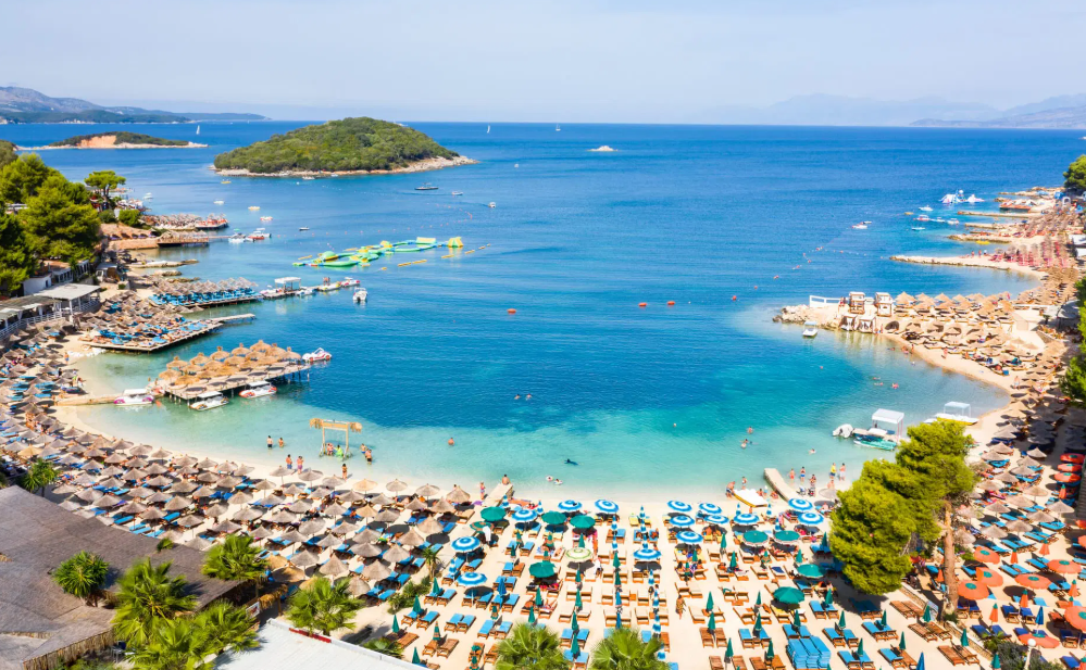 Ksamil Beach, Ksamil, near Sarandë, Albania